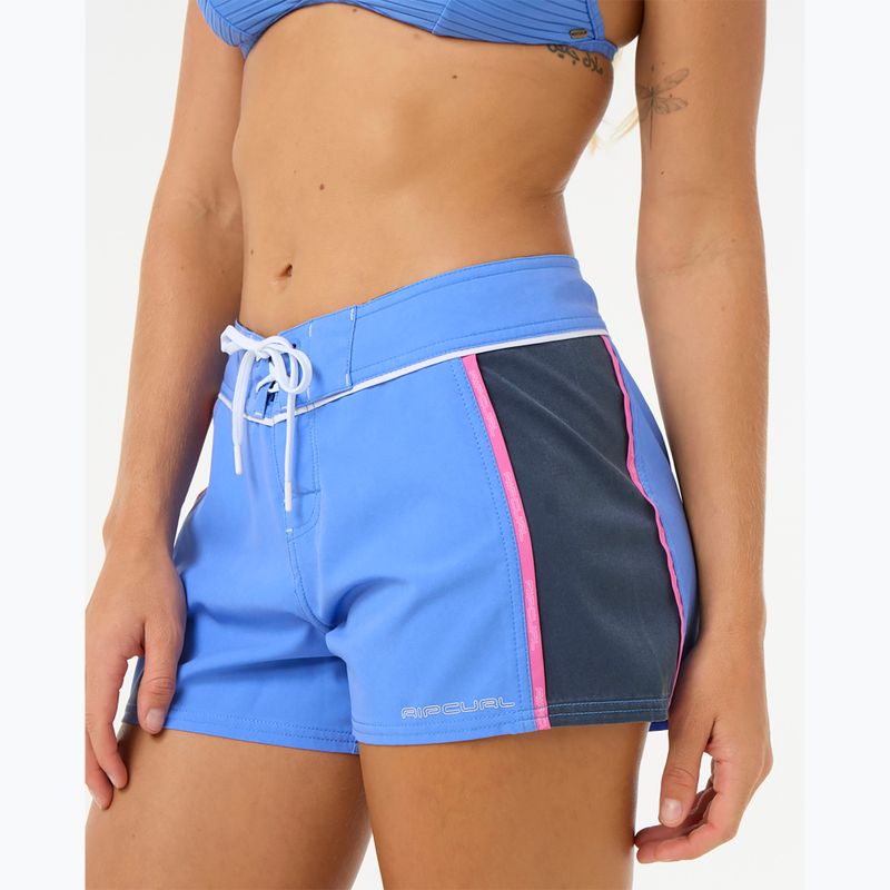 Дамски бански шорти Rip Curl Las Dalias Performance 3", сини 7