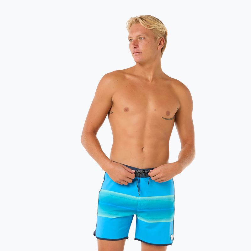 Мъжки бански шорти Rip Curl Surf Revival Volley blue paint 4