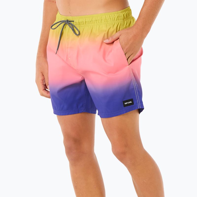 Мъжки къси панталони за плуване Rip Curl Laze Fade Volley wild berry 6