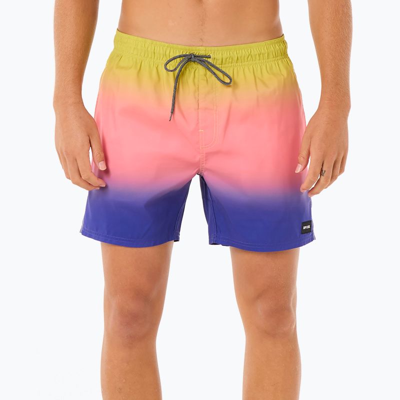 Мъжки къси панталони за плуване Rip Curl Laze Fade Volley wild berry