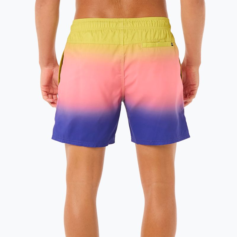 Мъжки къси панталони за плуване Rip Curl Laze Fade Volley wild berry 3