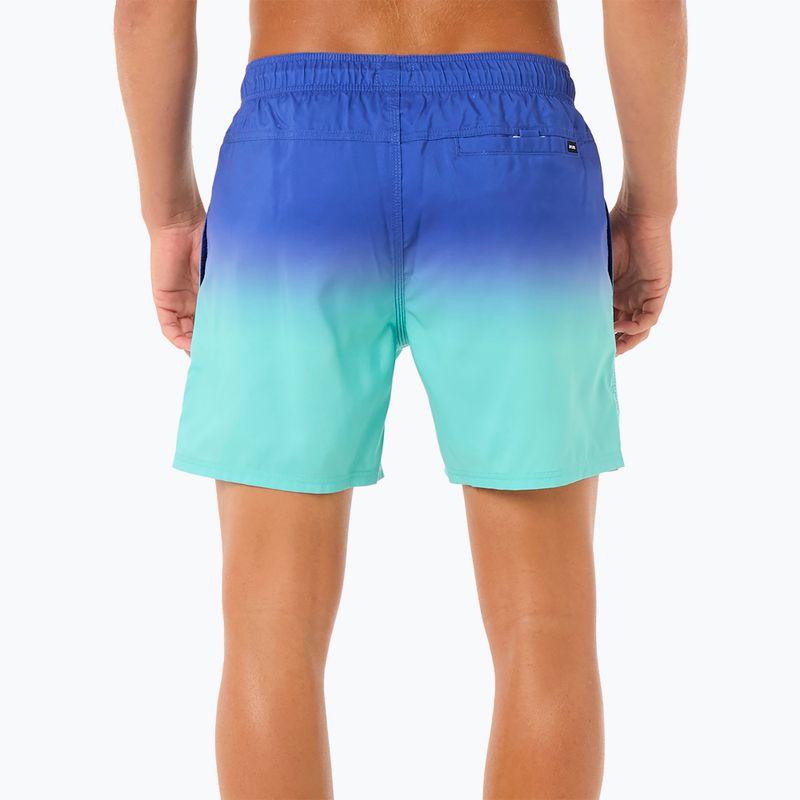 Мъжки бански шорти Rip Curl Laze Fade Volley electric cobalt 3