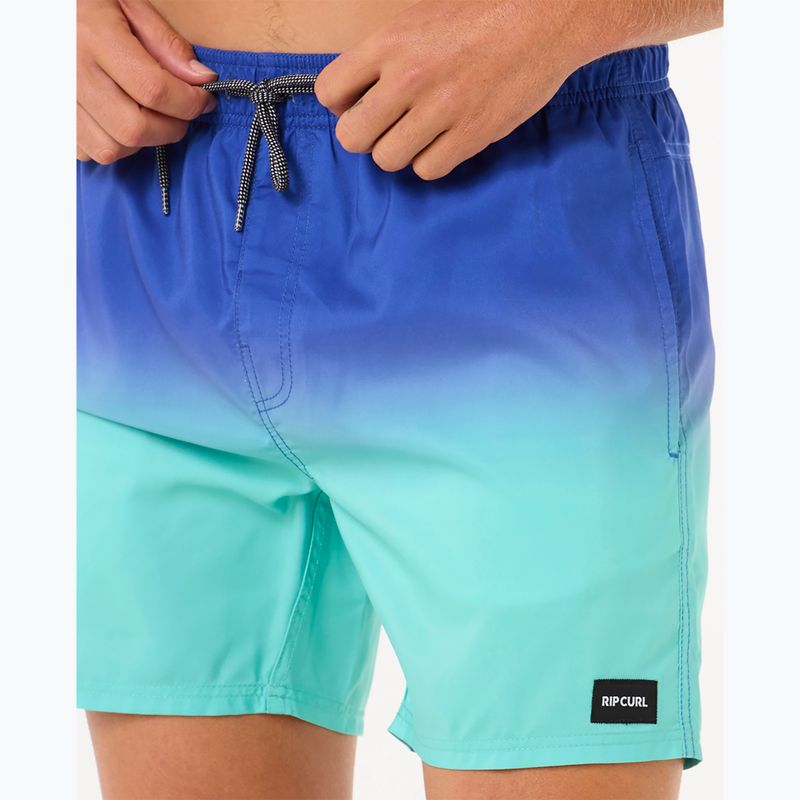 Мъжки бански шорти Rip Curl Laze Fade Volley electric cobalt 4