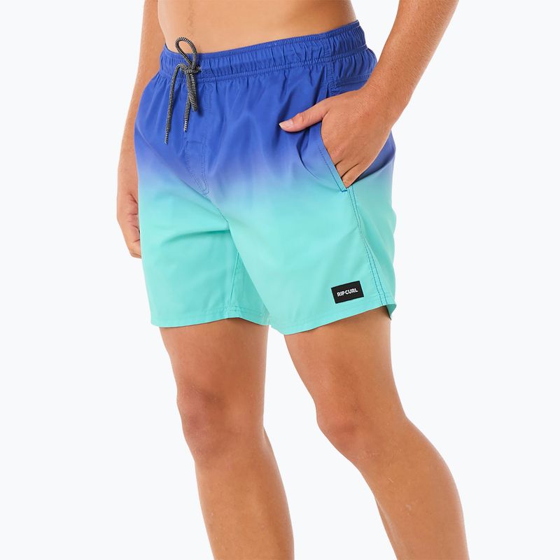 Мъжки бански шорти Rip Curl Laze Fade Volley electric cobalt 5