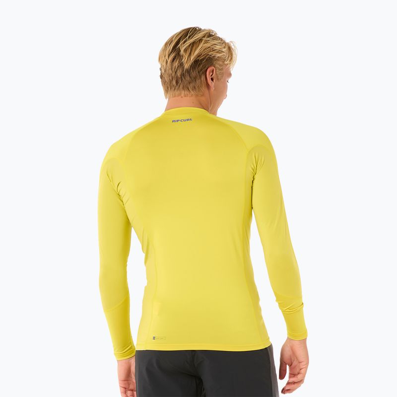 Мъжки ръкав Rip Curl Waves UPF Performance sulphur за плуване с дълъг ръкав 3