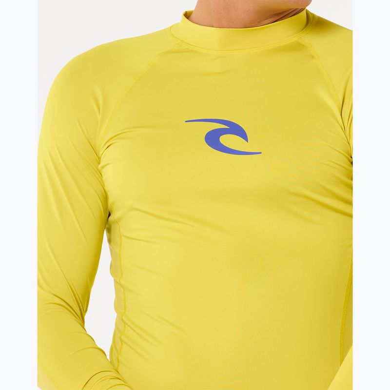 Мъжки ръкав Rip Curl Waves UPF Performance sulphur за плуване с дълъг ръкав 5
