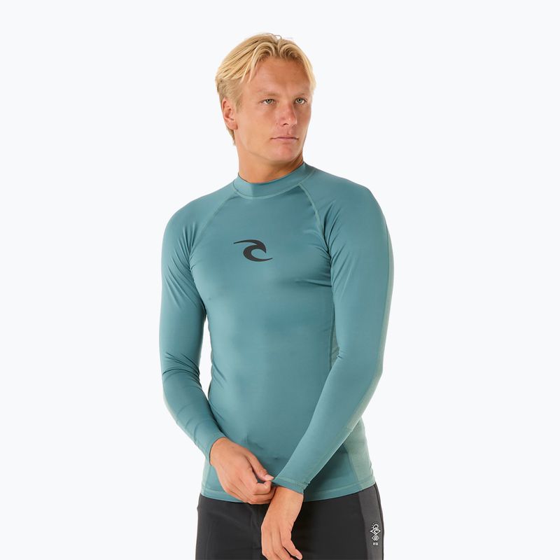Rip Curl Waves UPF Performance мъжки ръкав за плуване с дълъг ръкав bluestone
