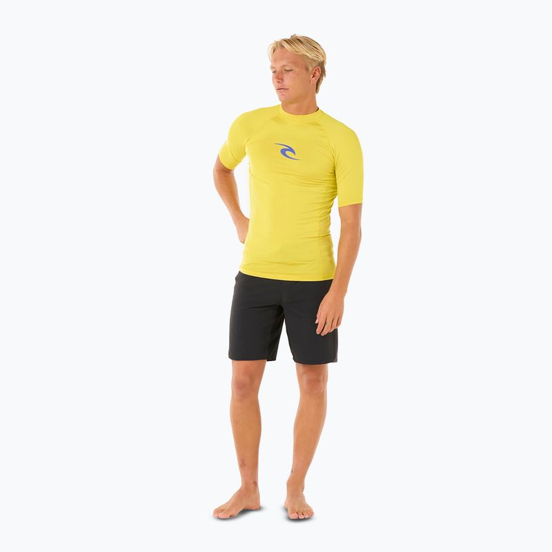 Мъжка риза за плуване Rip Curl Waves UPF Performance sulphur 2