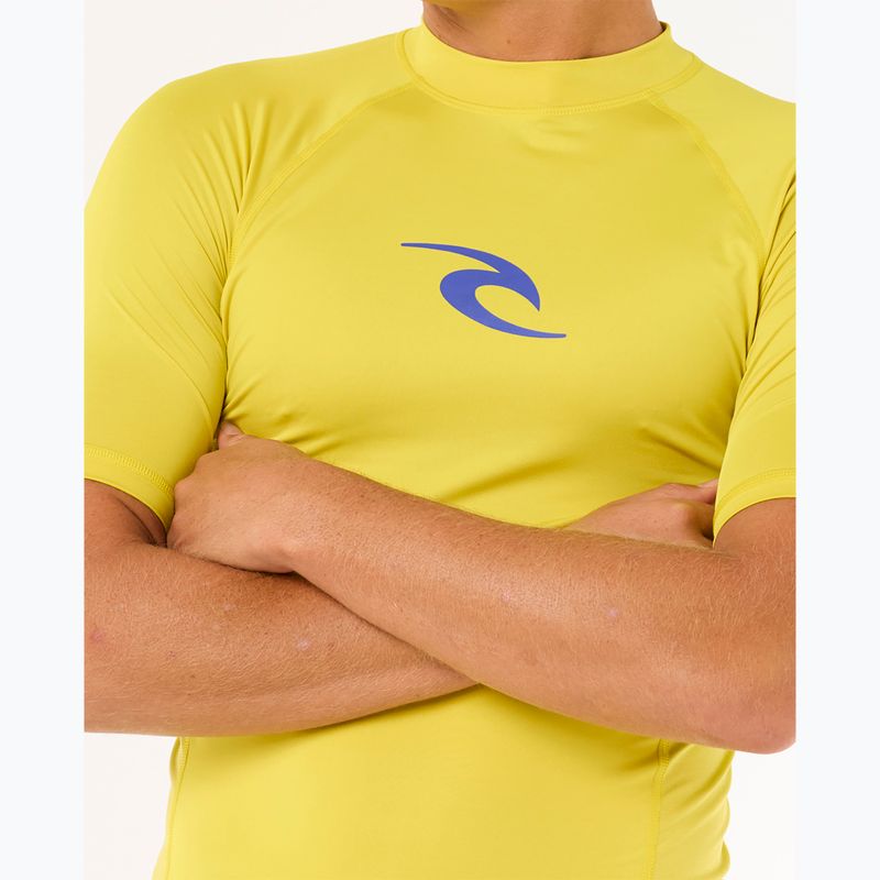 Мъжка риза за плуване Rip Curl Waves UPF Performance sulphur 5