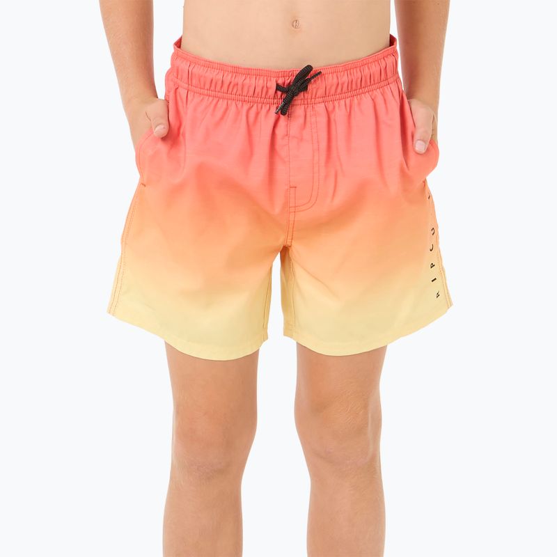 Rip Curl Fade Volley детски къси панталони за плуване диня 4