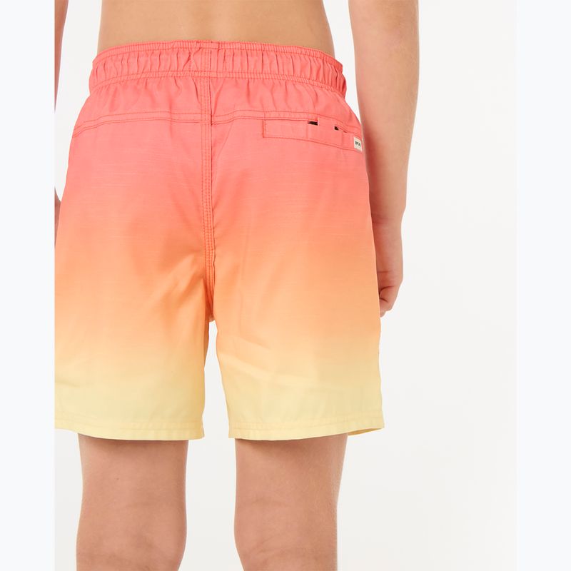 Rip Curl Fade Volley детски къси панталони за плуване диня 6