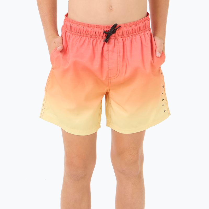 Rip Curl Fade Volley детски къси панталони за плуване диня