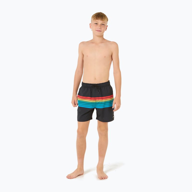 Детски къси панталони за плуване Rip Curl Surf Revival Volley, черни 2
