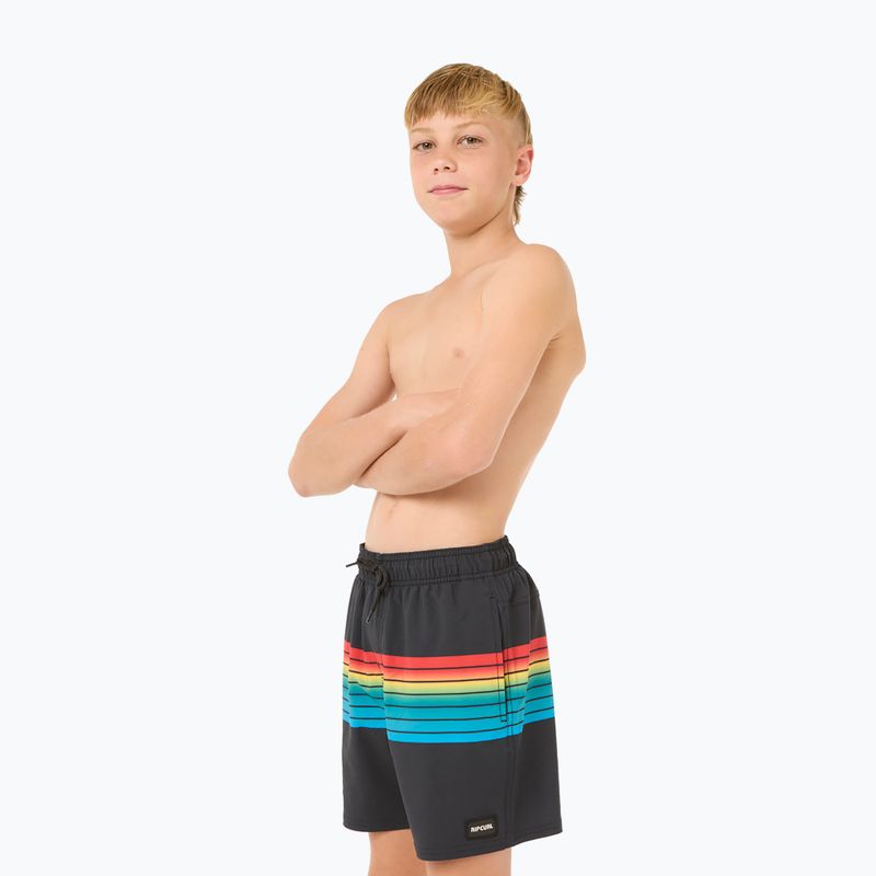 Детски къси панталони за плуване Rip Curl Surf Revival Volley, черни 4