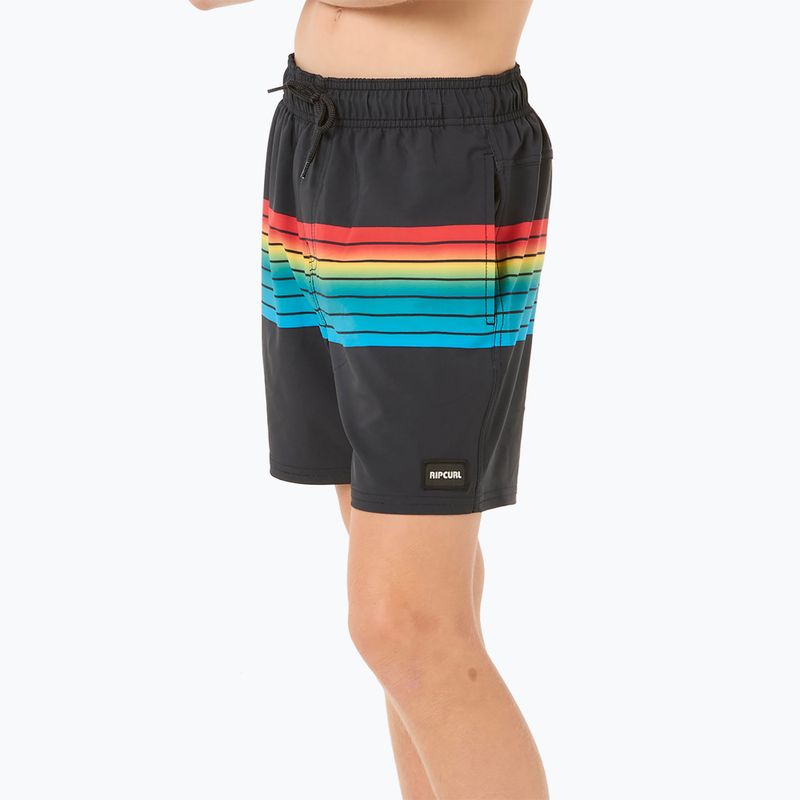 Детски къси панталони за плуване Rip Curl Surf Revival Volley, черни 6