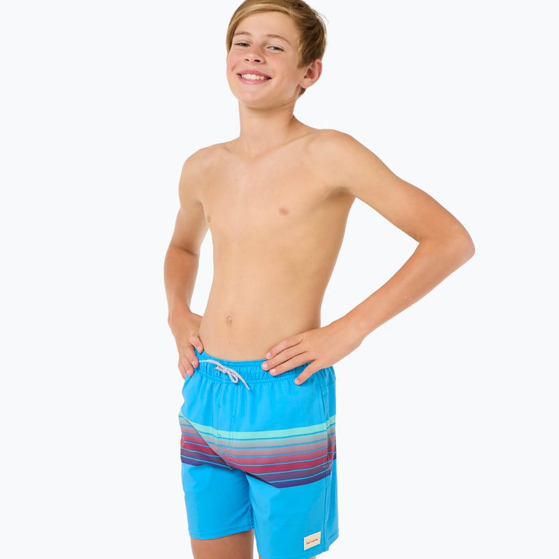 Детски бански шорти Rip Curl Surf Revival Volley blue paint 4
