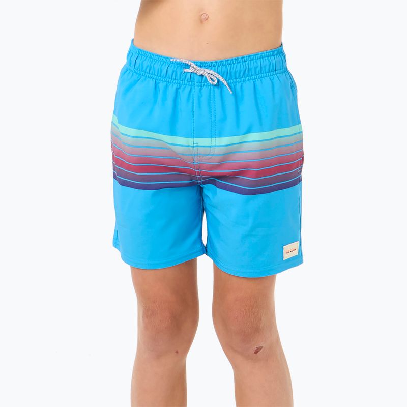 Детски бански шорти Rip Curl Surf Revival Volley blue paint 5