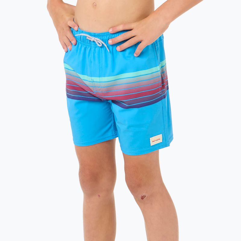 Детски бански шорти Rip Curl Surf Revival Volley blue paint 6