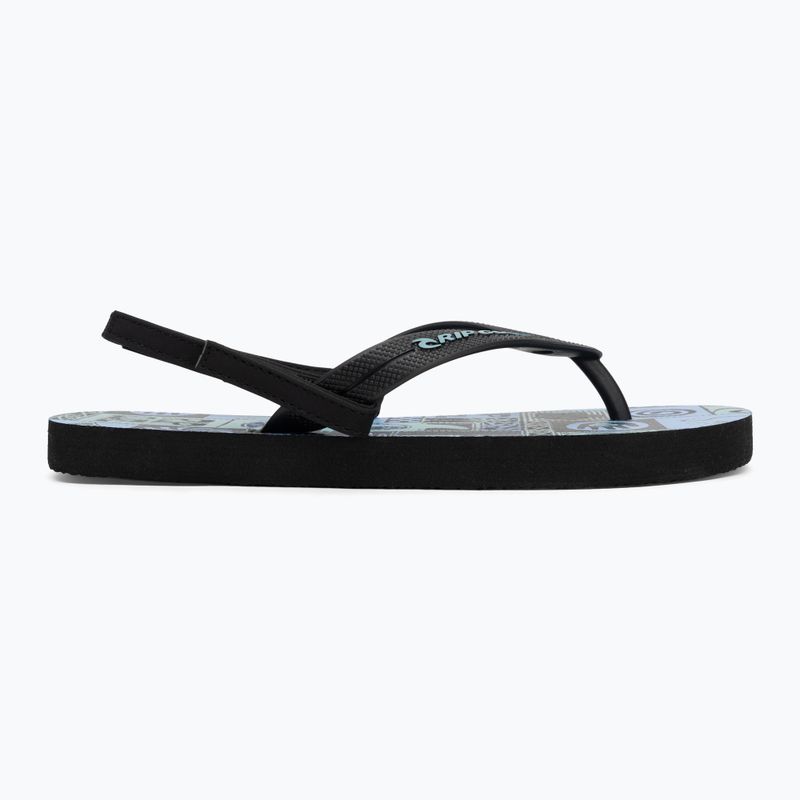 Детски джапанки Rip Curl Grom Energy Bloom black/blue 2