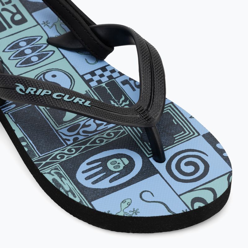 Детски джапанки Rip Curl Grom Energy Bloom black/blue 7