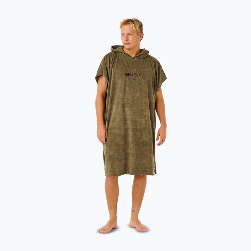Мъжко пончо Rip Curl Brand Hooded olive