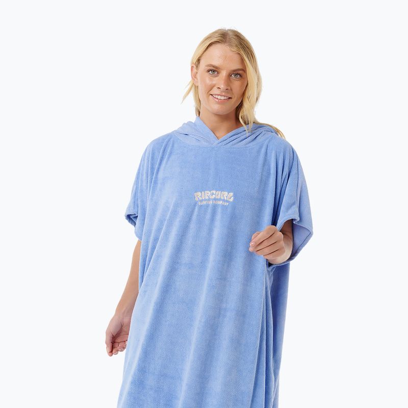 Дамско пончо Rip Curl Classic Surf Hooded blue 5