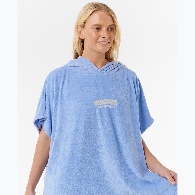 Дамско пончо Rip Curl Classic Surf Hooded blue 6