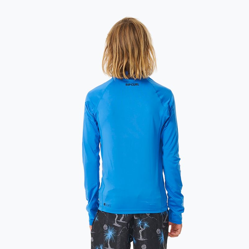 Детска блуза с дълъг ръкав за плуване Rip Curl Waves Upf blue gum 3