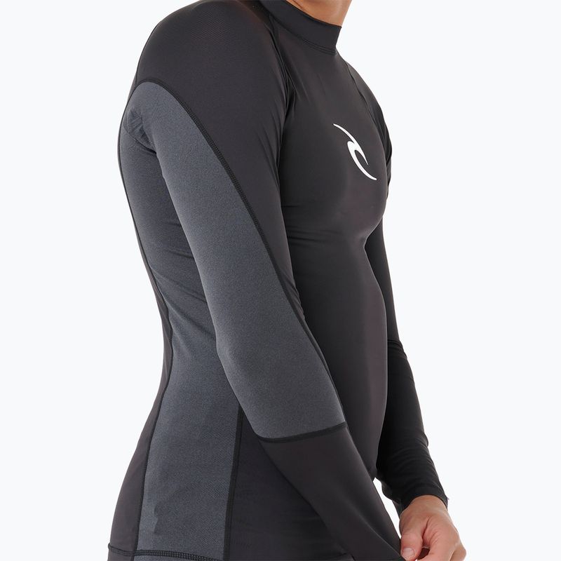 Мъжка блуза с дълъг ръкав за плуване Rip Curl Waves Upf Perf black 6