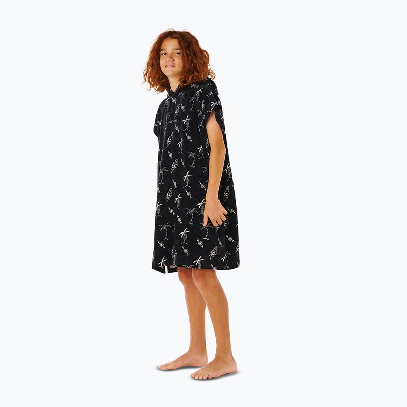 Детско пончо Rip Curl Mixed Hooded Towel black 3