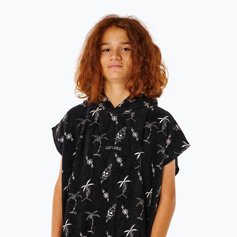 Детско пончо Rip Curl Mixed Hooded Towel black 5