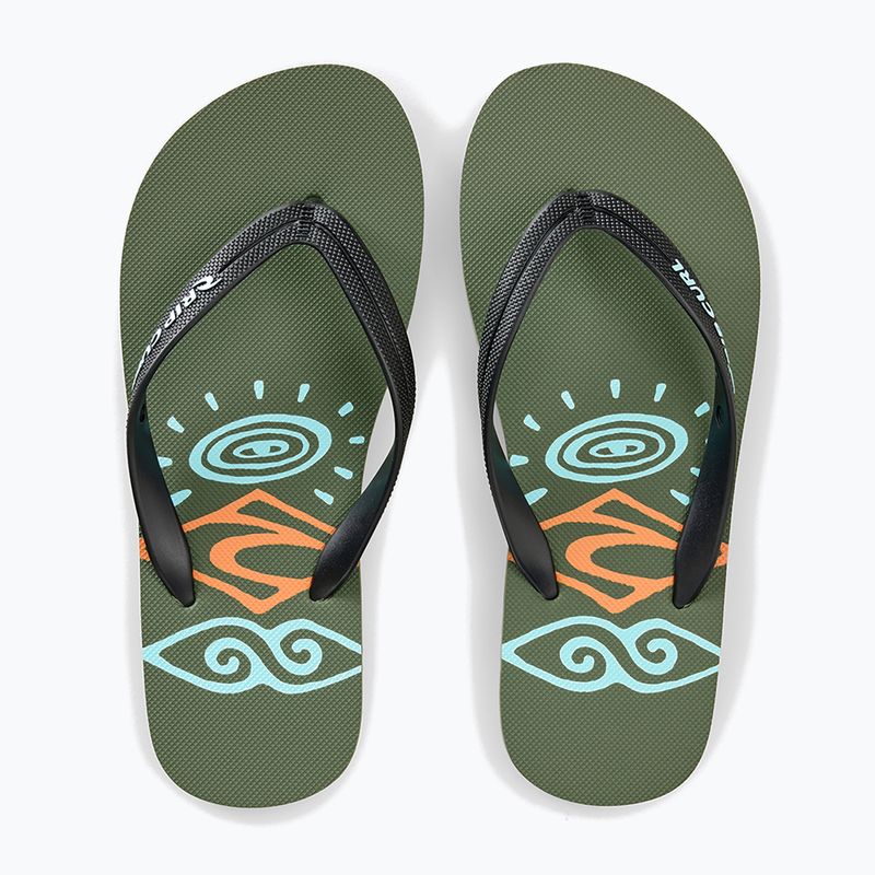 Детски джапанки Rip Curl Sessions Bloom Open Toe olive 5