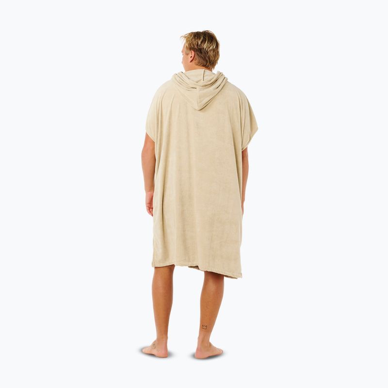 Мъжко пончо Rip Curl Brand Hooded khaki 2
