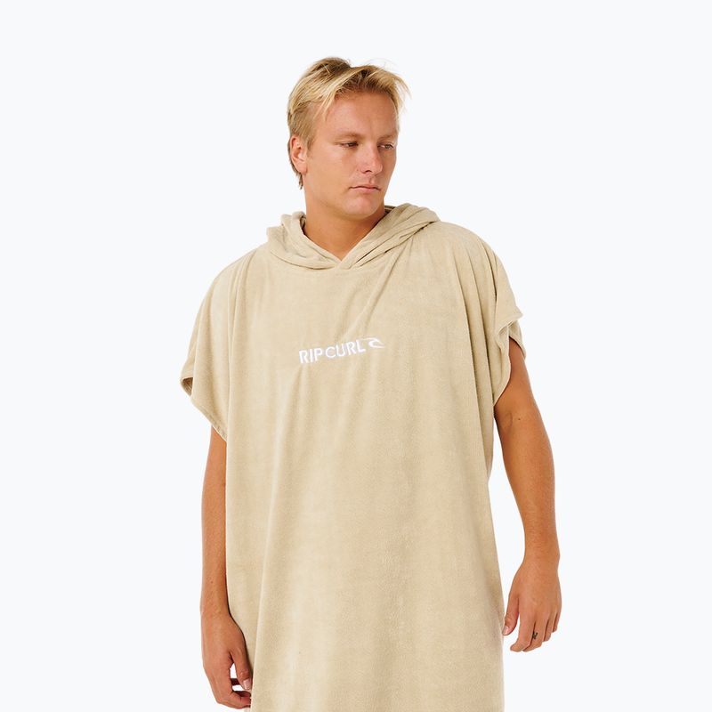 Мъжко пончо Rip Curl Brand Hooded khaki 5