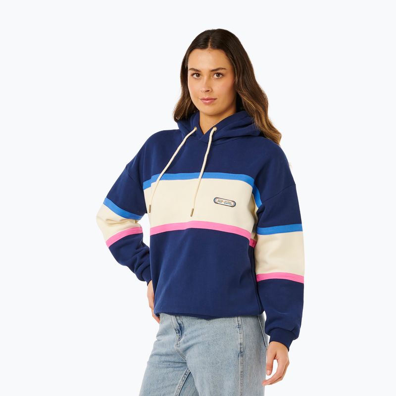 Дамски суитшърт Rip Curl Surf Side Heritage Hood dark navy 5