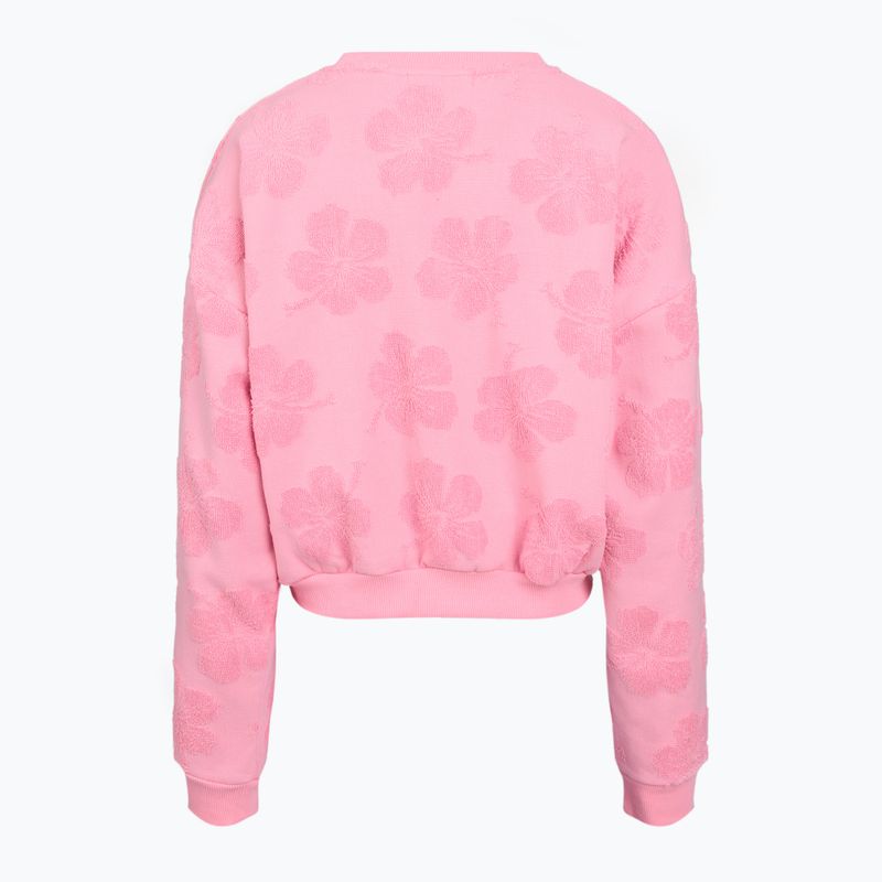 Дамски суитшърт Rip Curl Paradise Terry Crew pink 2