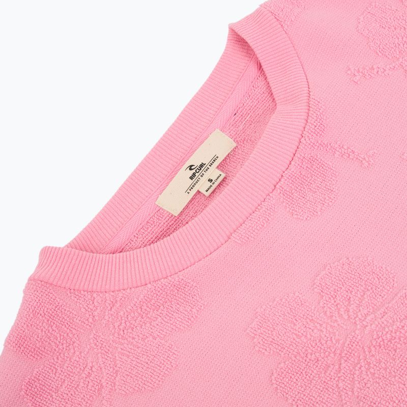 Дамски суитшърт Rip Curl Paradise Terry Crew pink 3