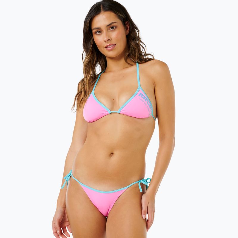 Долнище на бански костюм Rip Curl Surf Puff Cheeky light pink 5
