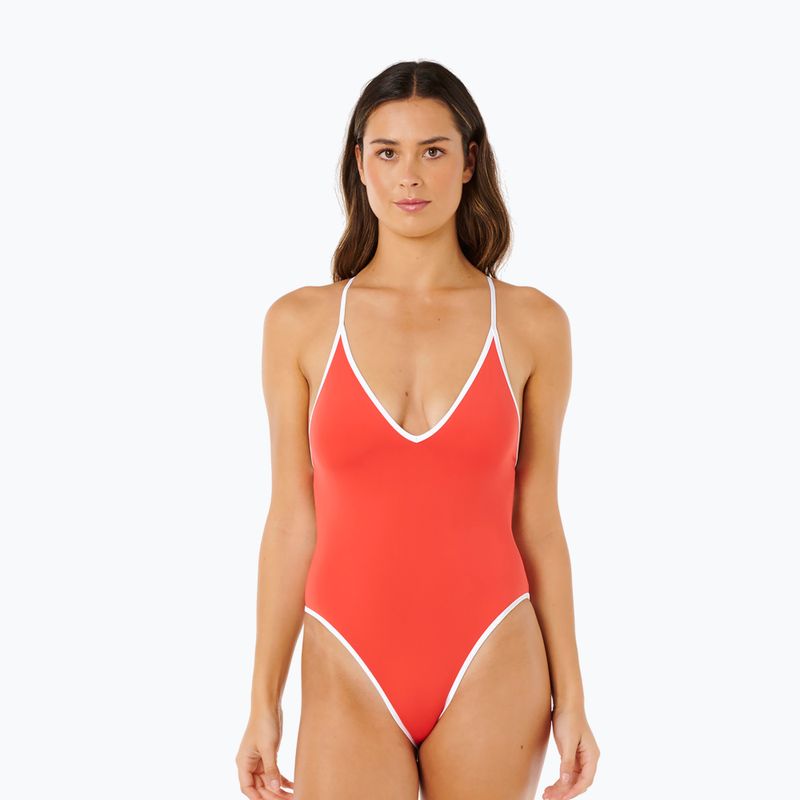 Дамски цял бански Rip Curl Classic Surf red