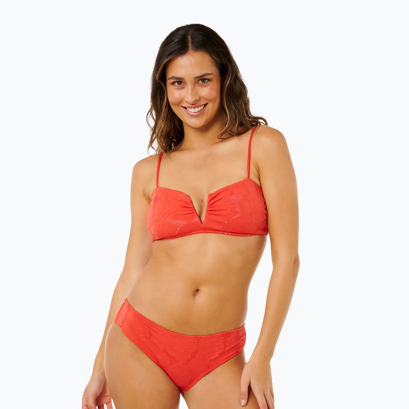 Горнище от бански костюм Rip Curl Oasis Multi Fit Bandeau red 5