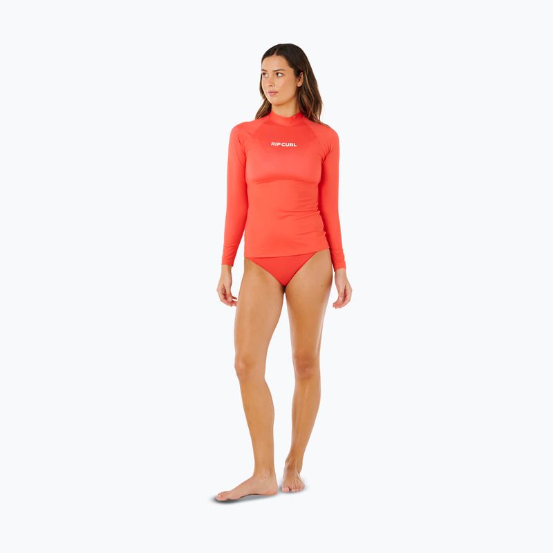 Дамска блуза с дълъг ръкав за плуване Rip Curl Classic Surf UPF Rashguard red 2