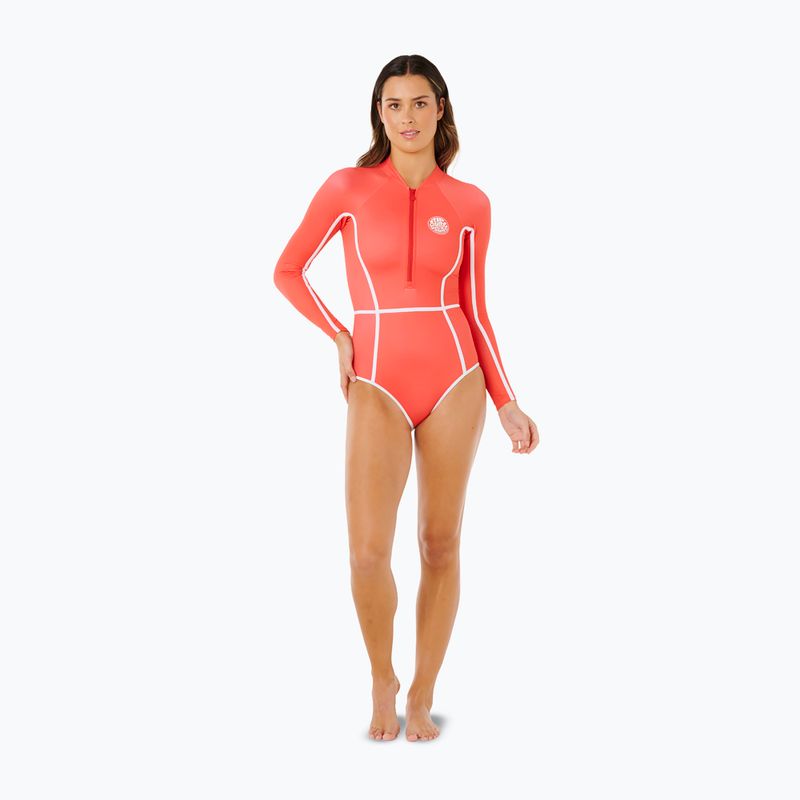 Дамски цял костюм за плуване  Rip Curl Classic Surf Ls Surf Suit red 2
