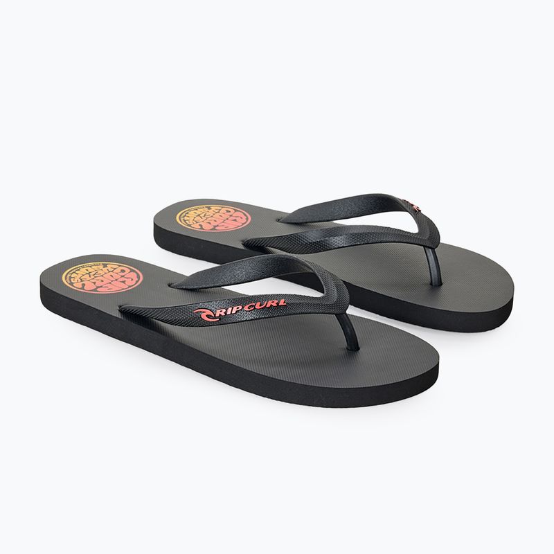 Мъжки джапанки Rip Curl Icons of Surf Bloom Open Toe black/orange 2