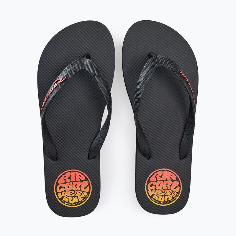 Мъжки джапанки Rip Curl Icons of Surf Bloom Open Toe black/orange 5