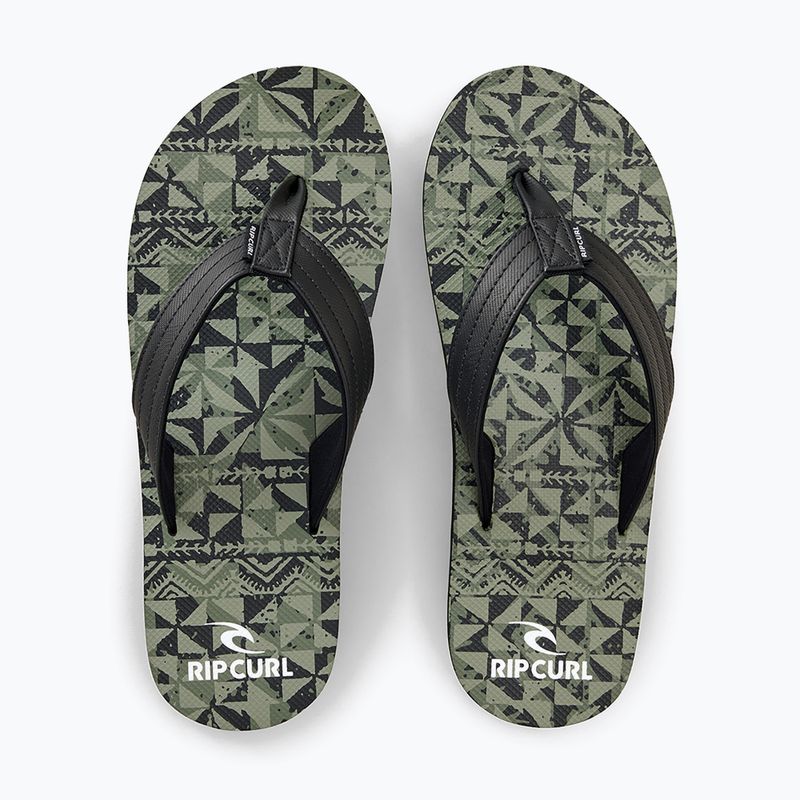 Мъжки джапанки Rip Curl Ripper Bloom military green 5
