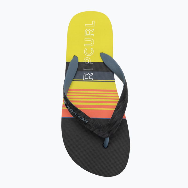 Мъжки джапанки Rip Curl Daybreaker Bloom Open Toe neon lime 5