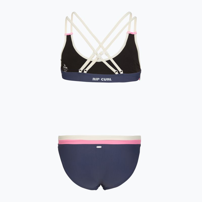 Детски бански костюм от две части Rip Curl Surf Revival Bikini navy 2
