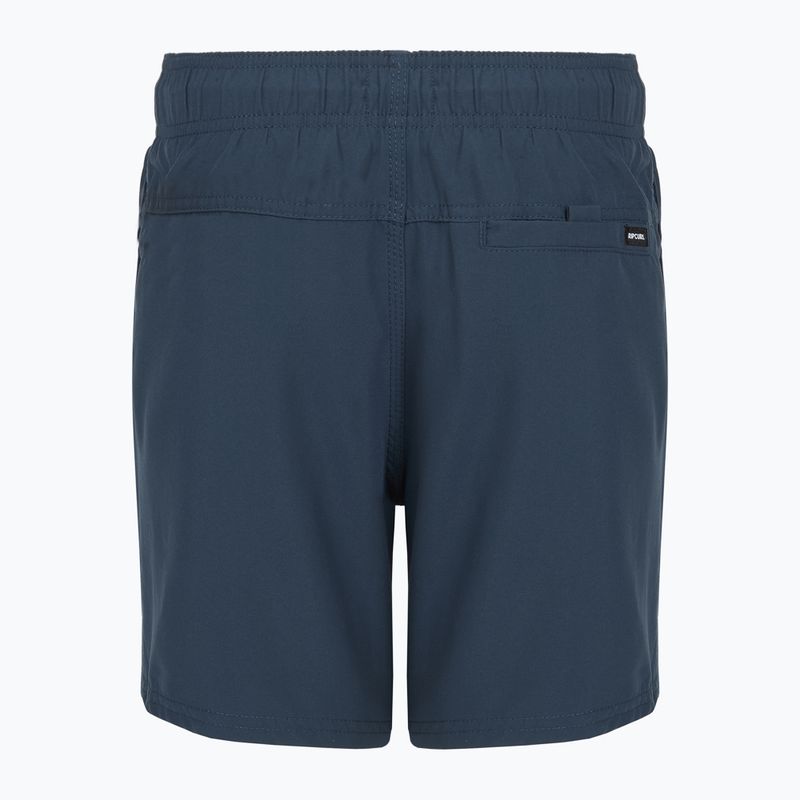 Детски плажни шорти Rip Curl Offset Volley navy 2