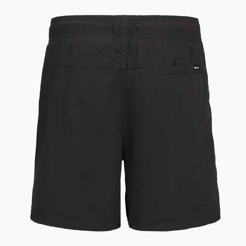 Детски плажни шорти Rip Curl Offset Volley black 2