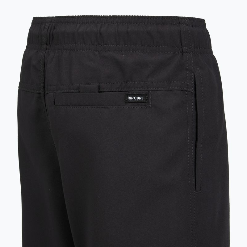 Детски плажни шорти Rip Curl Offset Volley black 4
